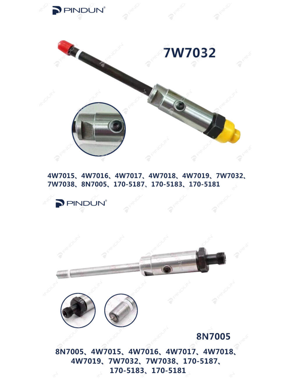 High quality injector assembly for Caterpillar