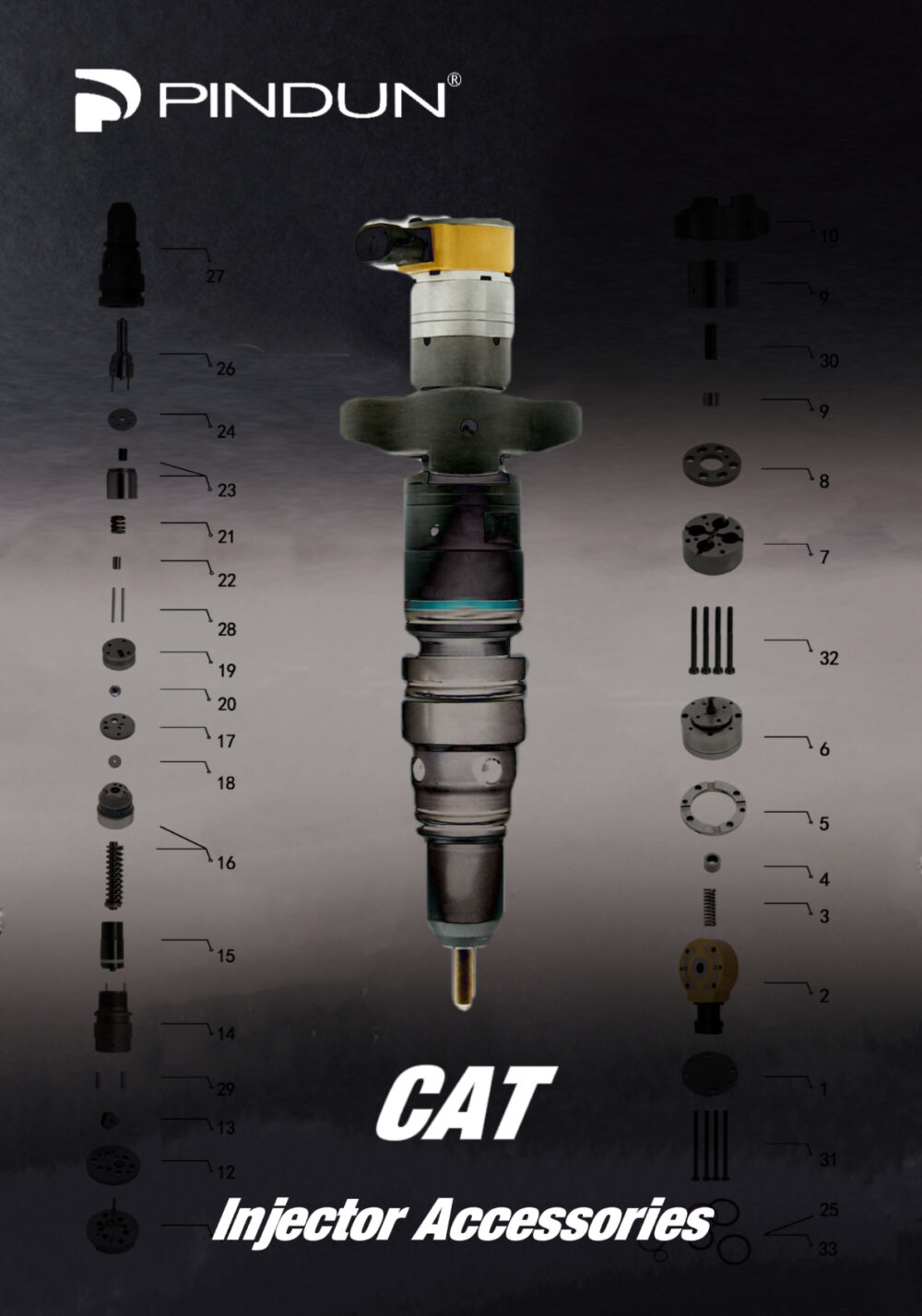微信图片_20240220164924.jpg Various Accessories for Caterpillar Injector