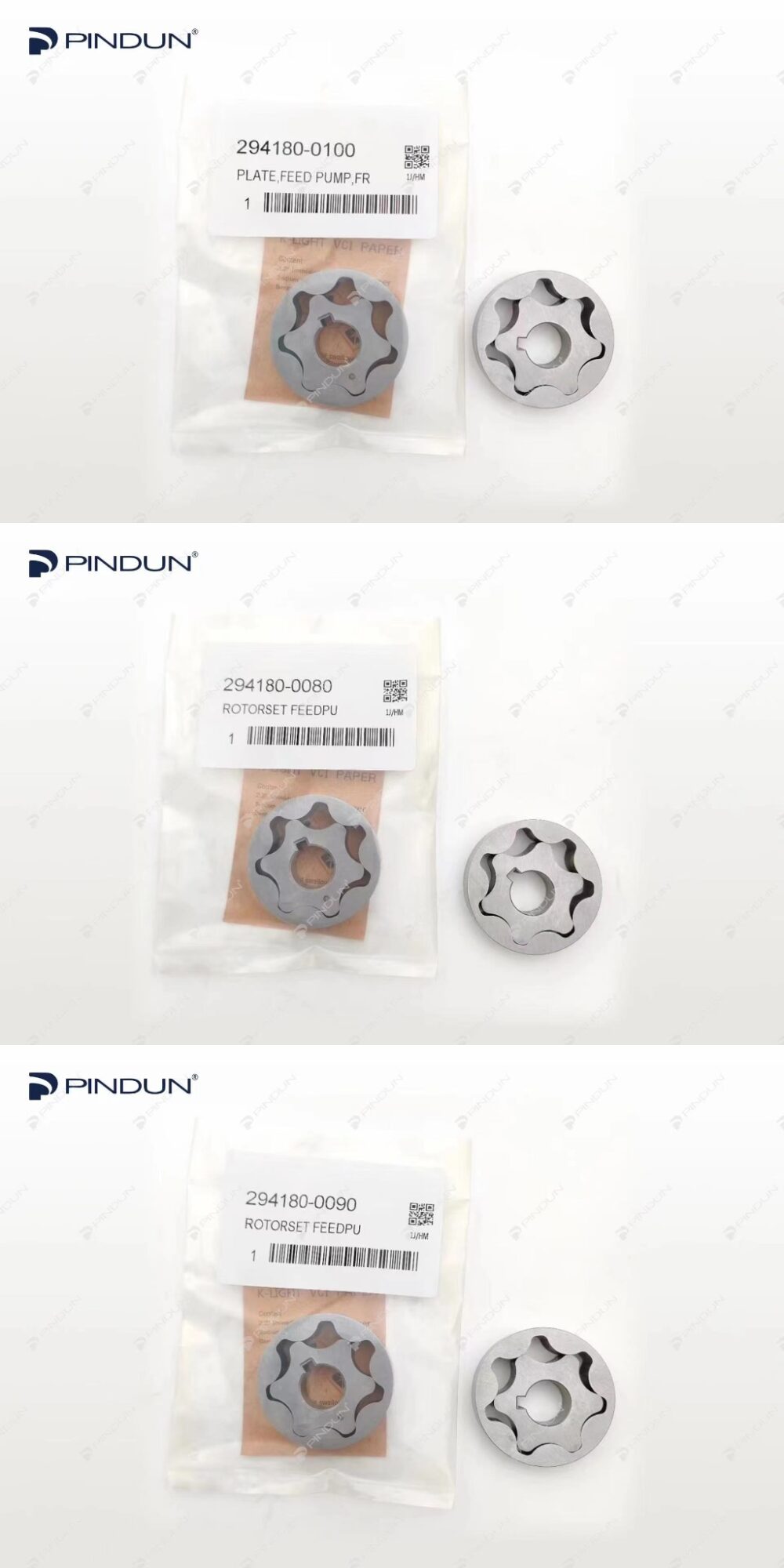 High quality valve plates for Denso Injector