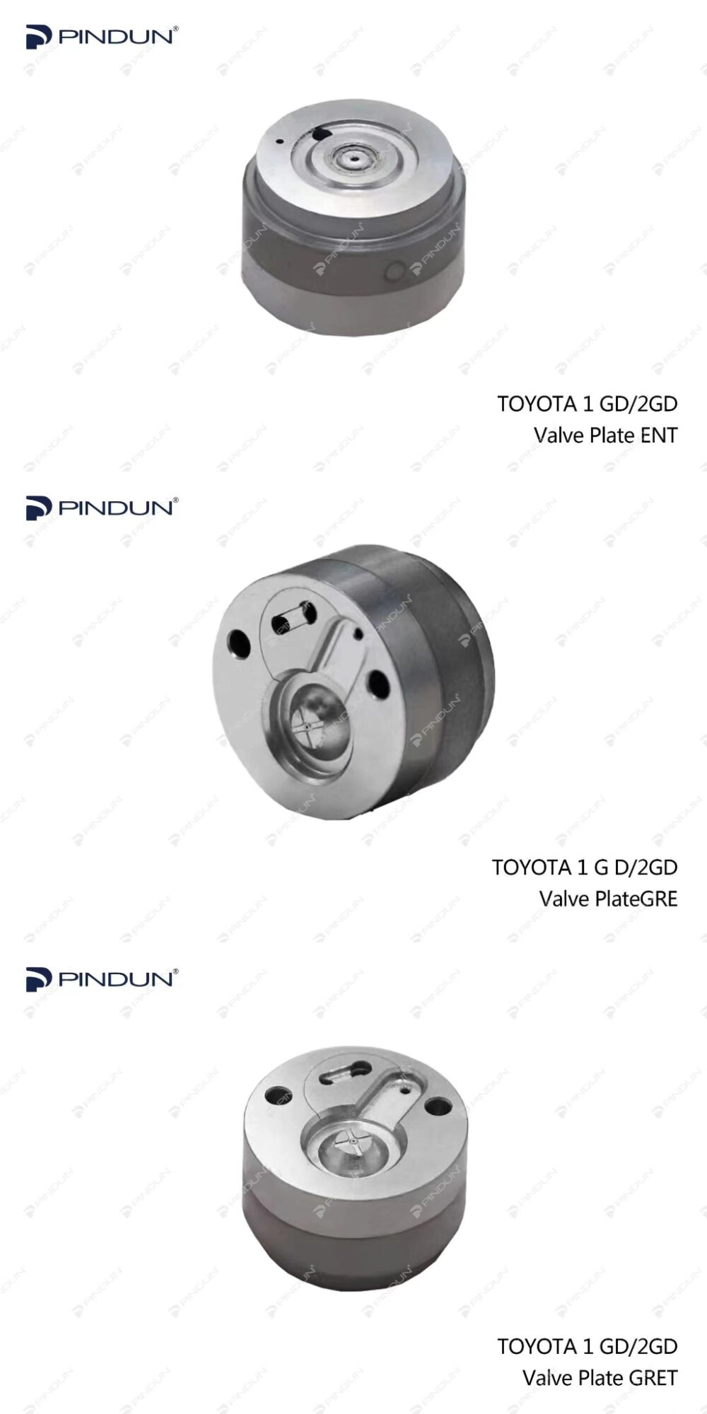 High quality valve plates for Denso Injector